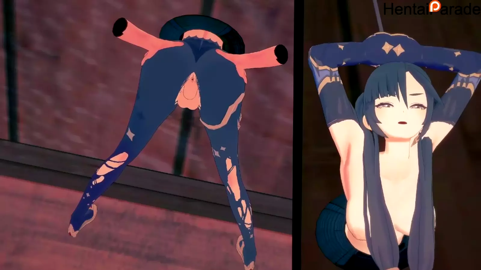 Hentai animation with thigh gaps funny artaffe and steelplay